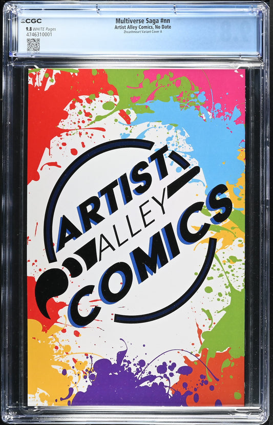 Multiverse Saga CGC 9.8 Zheanhmeart Variant Cover A