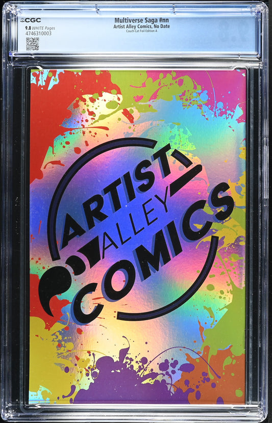 Multiverse Saga CGC 9.8 Couch Cat Foil Edition A