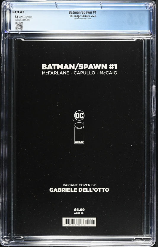 Batman/Spawn #1 CGC 9.6 Dell'Otto Variant Cover