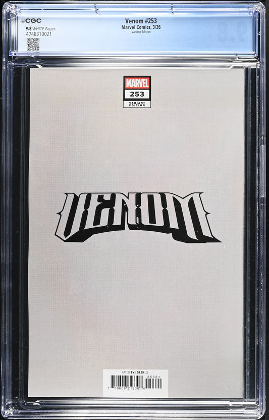 Venom #253 CGC 9.8 Variant Edition