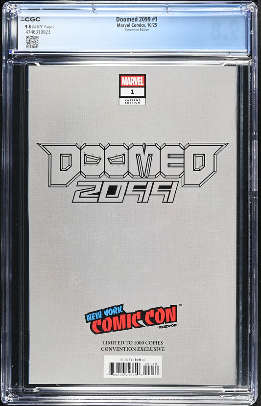 Doomed 2099 #1 CGC 9.8 Convention Edition