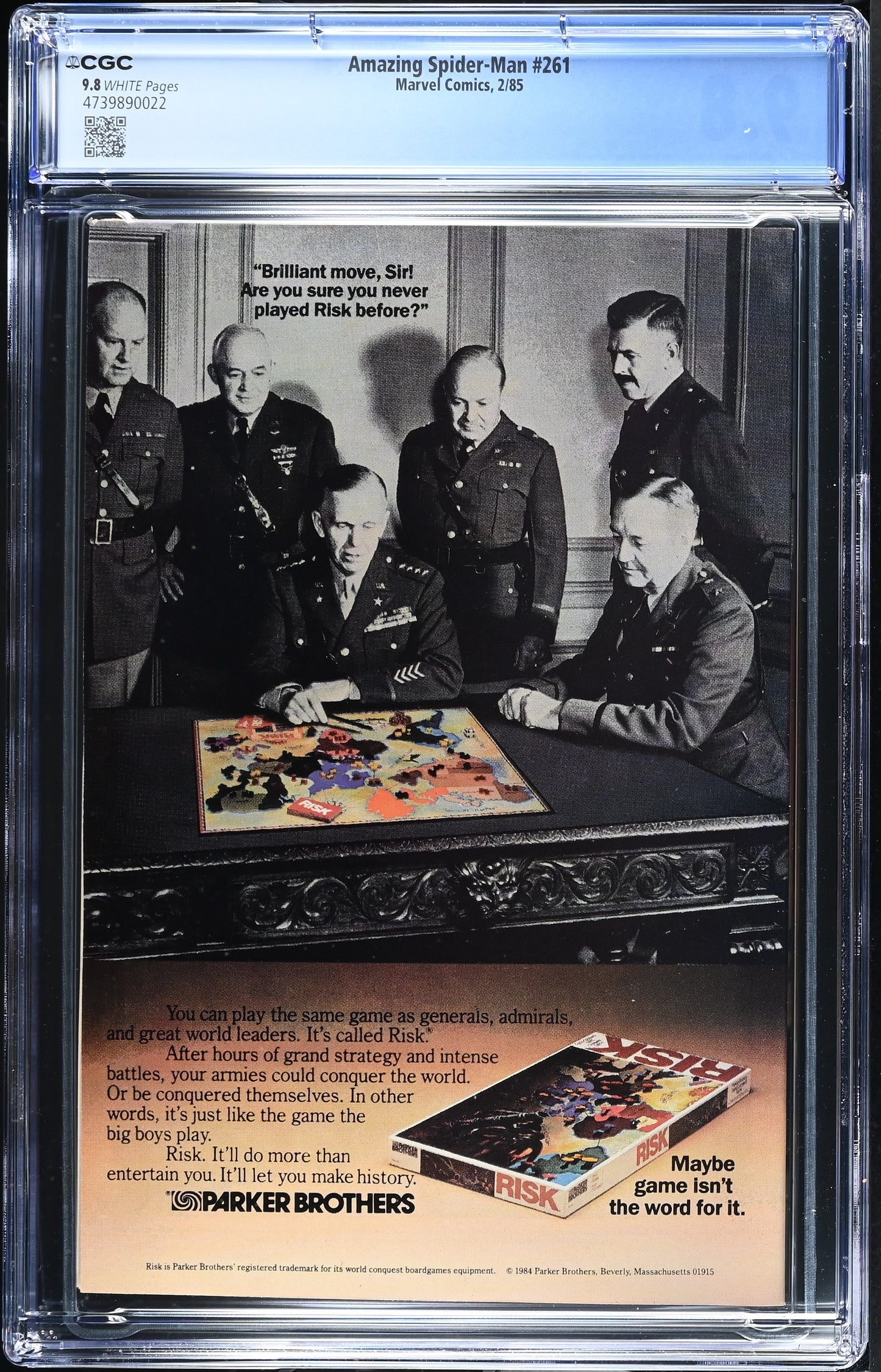 Amazing Spider-Man #261 CGC 9.8 with White Pages Hobgoblin and Rose appearance