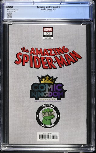 The Amazing Spider-Man #32 (926) Cgc 9.6 Parillo Varaint Graded Comic