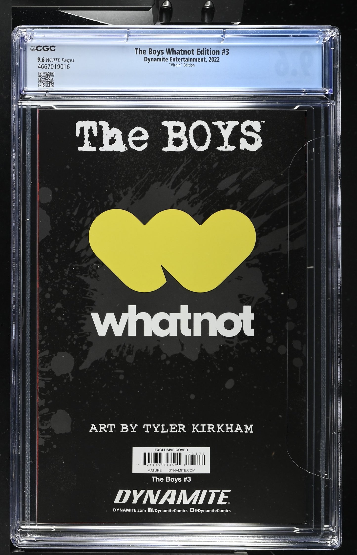 The Boys 3 Whatnot Edition Virgin CGC 9.6