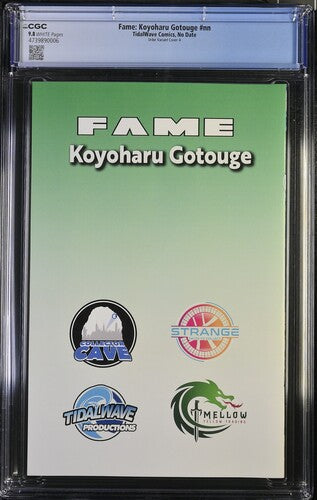 NYCC 2025 FAME: KOYOHARU GOTOUGE "Demon SLAYER" JONATHAN URIBE /120 CGC 9.8