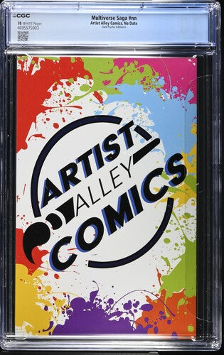 Multiverse Saga Raven Cosplay Graded Cgc 10 Comic New Slab