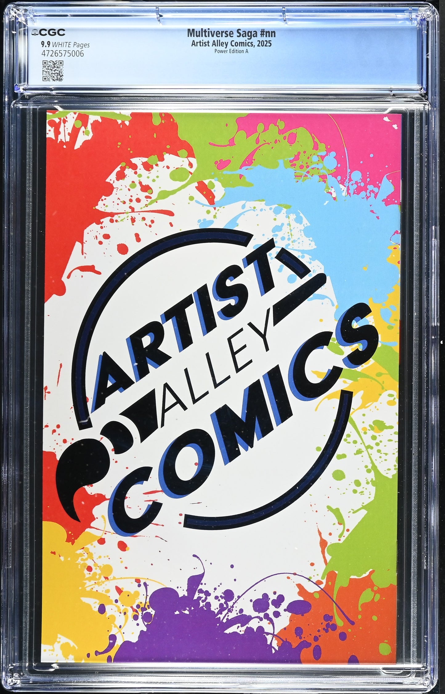 Artist Alley Comics Multiverse Saga #1 Power Girl Cosplay By Hanna Lam CGC 9.9