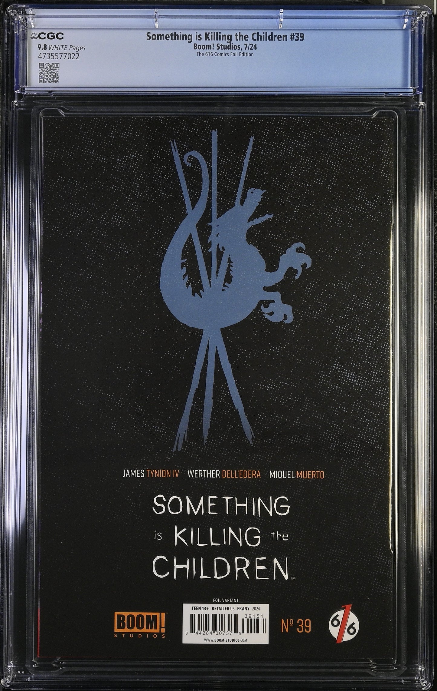 Something is Killing the Children #39 Justine Frany Ltd. 500 CGC 9.8