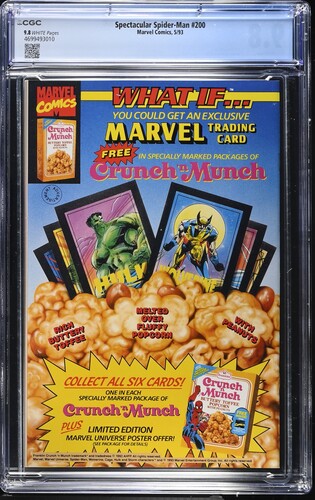 The Spectacular Spider-Man #200 CGC 9.8 (1993) Marvel FOIL Green Goblin