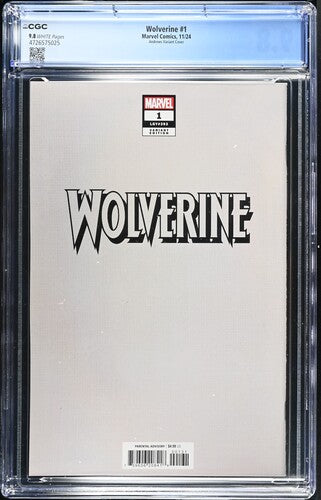 Marvel Comics Wolverine #1 2024 CGC 9.8 Kaare Andrews Variant