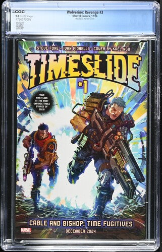 WOLVERINE REVENGE #3 MASTRAZZO VARIANT MARVEL (2024) COLOSSUS OMEGA RED CGC 9.8