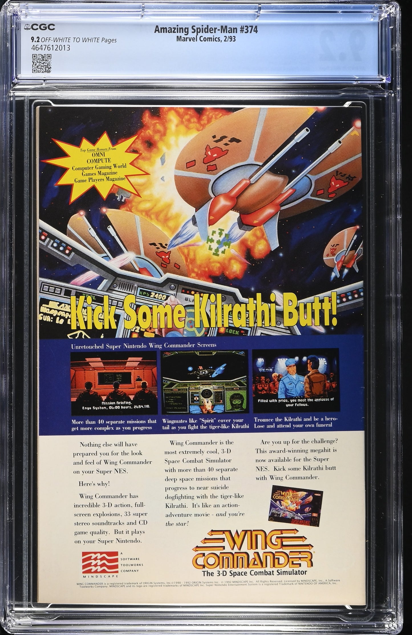 Amazing Spider-Man #374 CGC 9.2