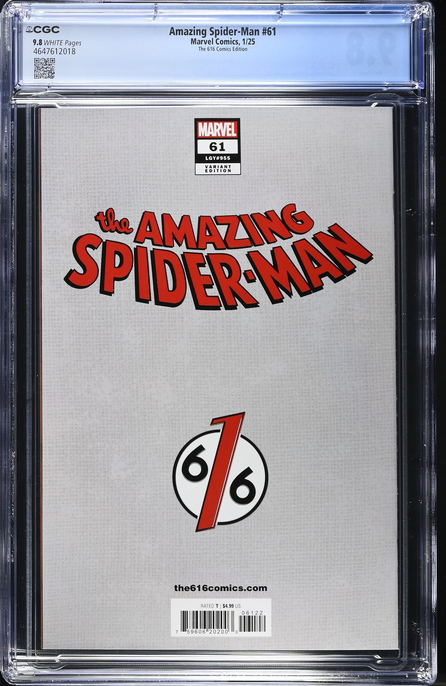 Amazing Spider-man #61 Tiago Da Silva Exclusive Variant CGC 9.8