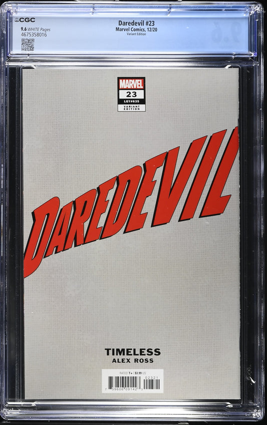 Daredevil 23 CGC 9.6 Alex Ross Variant