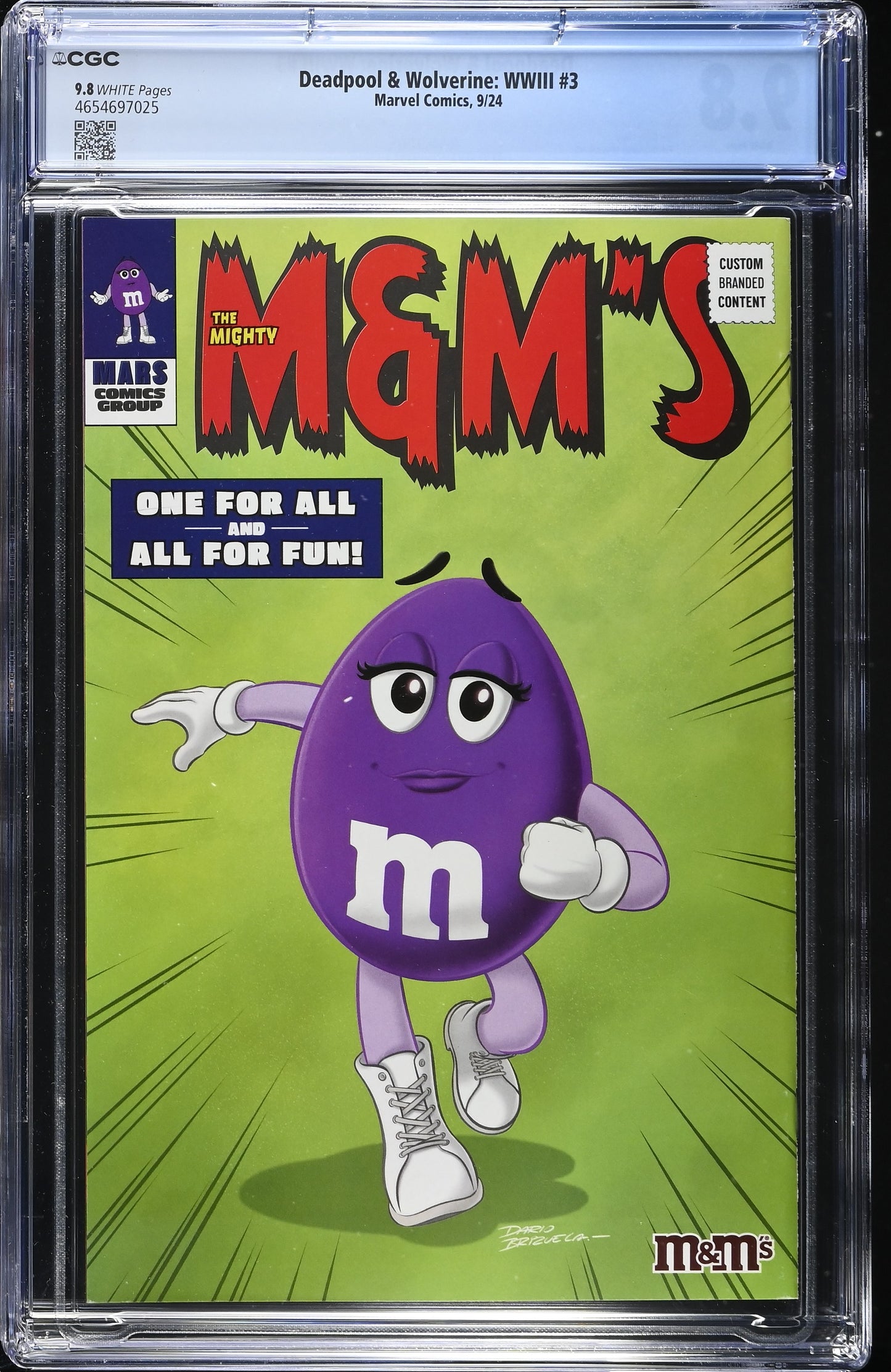 Deadpool & Wolverine: WWIII #3 CGC 9.8 (Marvel Comics September 2024)