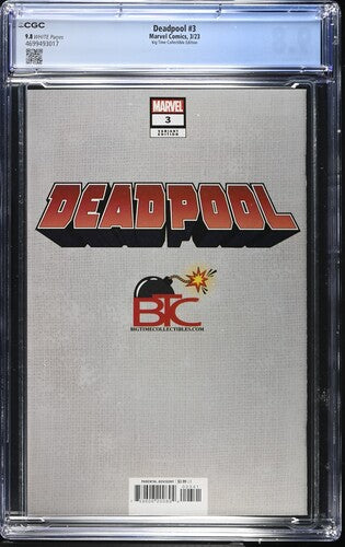 DEADPOOL #3 CGC 9.8 JOHN GIANG WOLVERINE TRADE DRESS VARIANT RED HOT RARE!