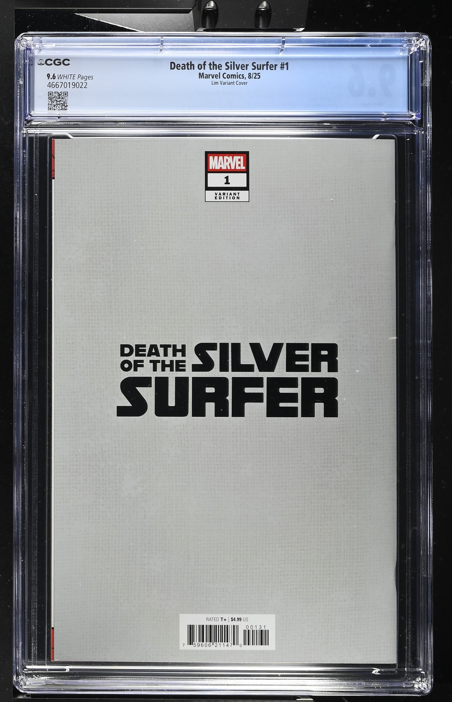 Death of the Silver Surfer #1 Lim Foil Variant CGC 9.6