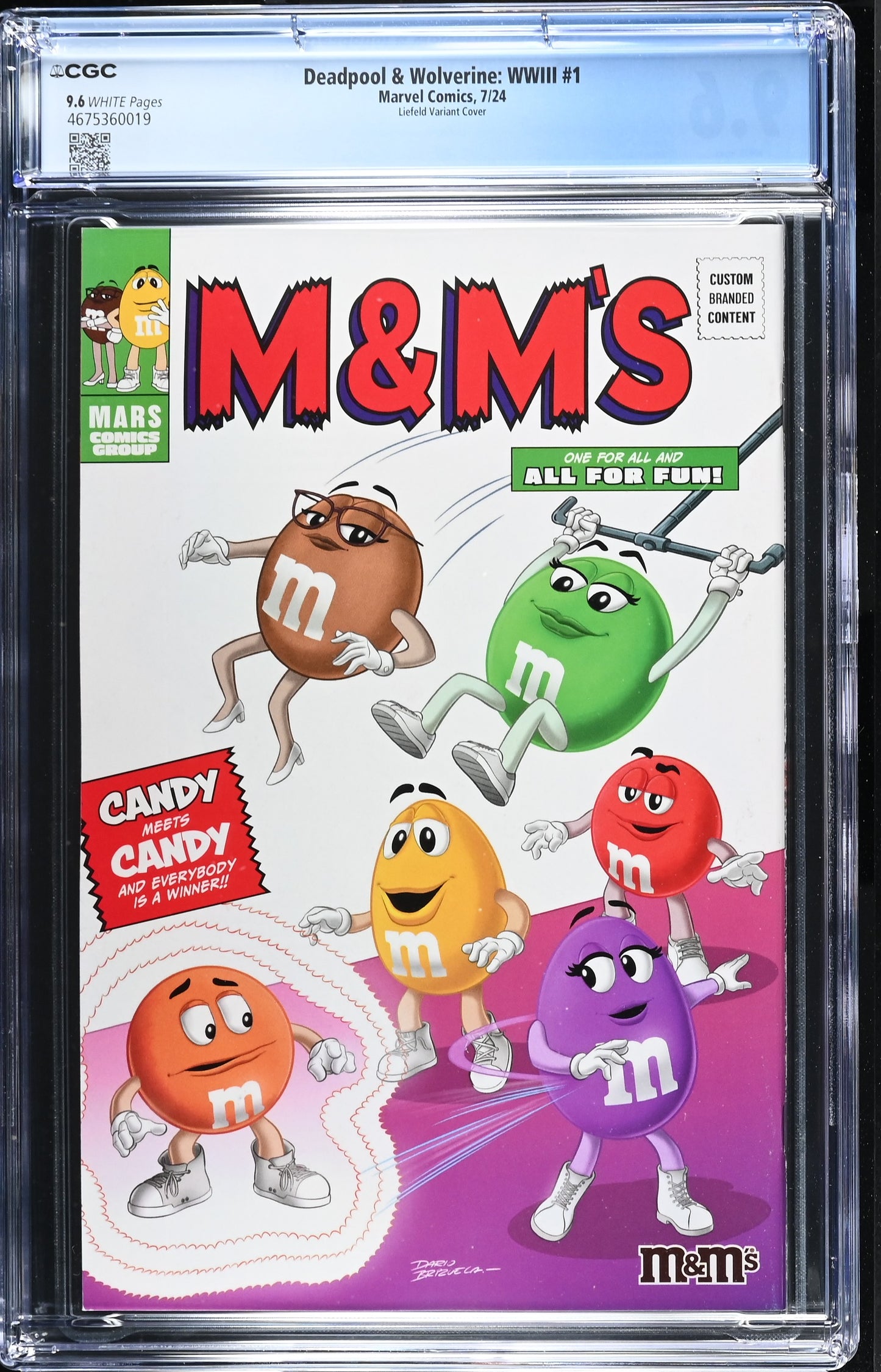 Deadpool Wolverine WWIII #1 2024 Liefield Cover CGC 9.6