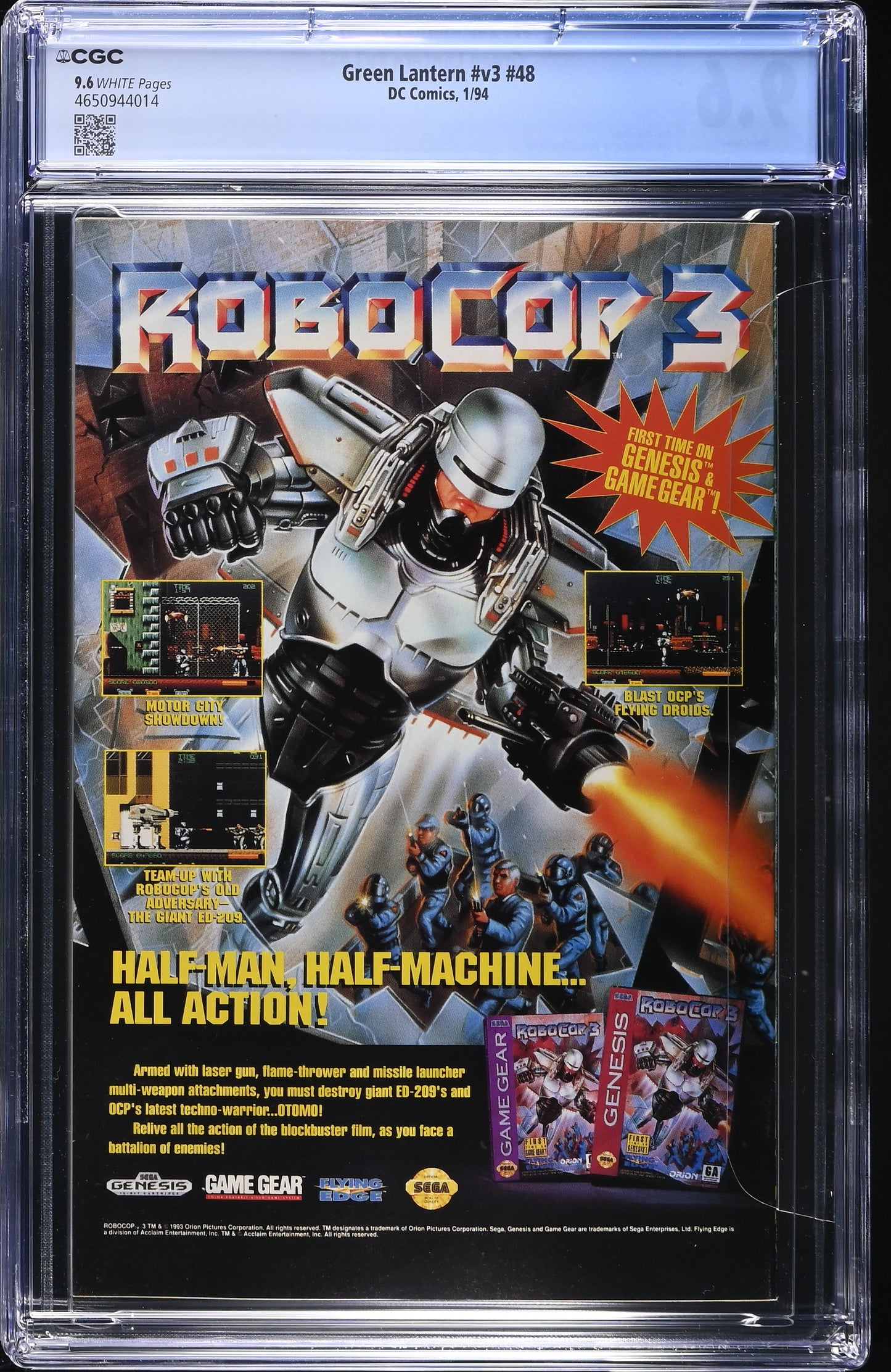 Green Lantern #v3 #48 CGC 9.6 1st App Of Kyle Rayner Emerald Twilight Part 1