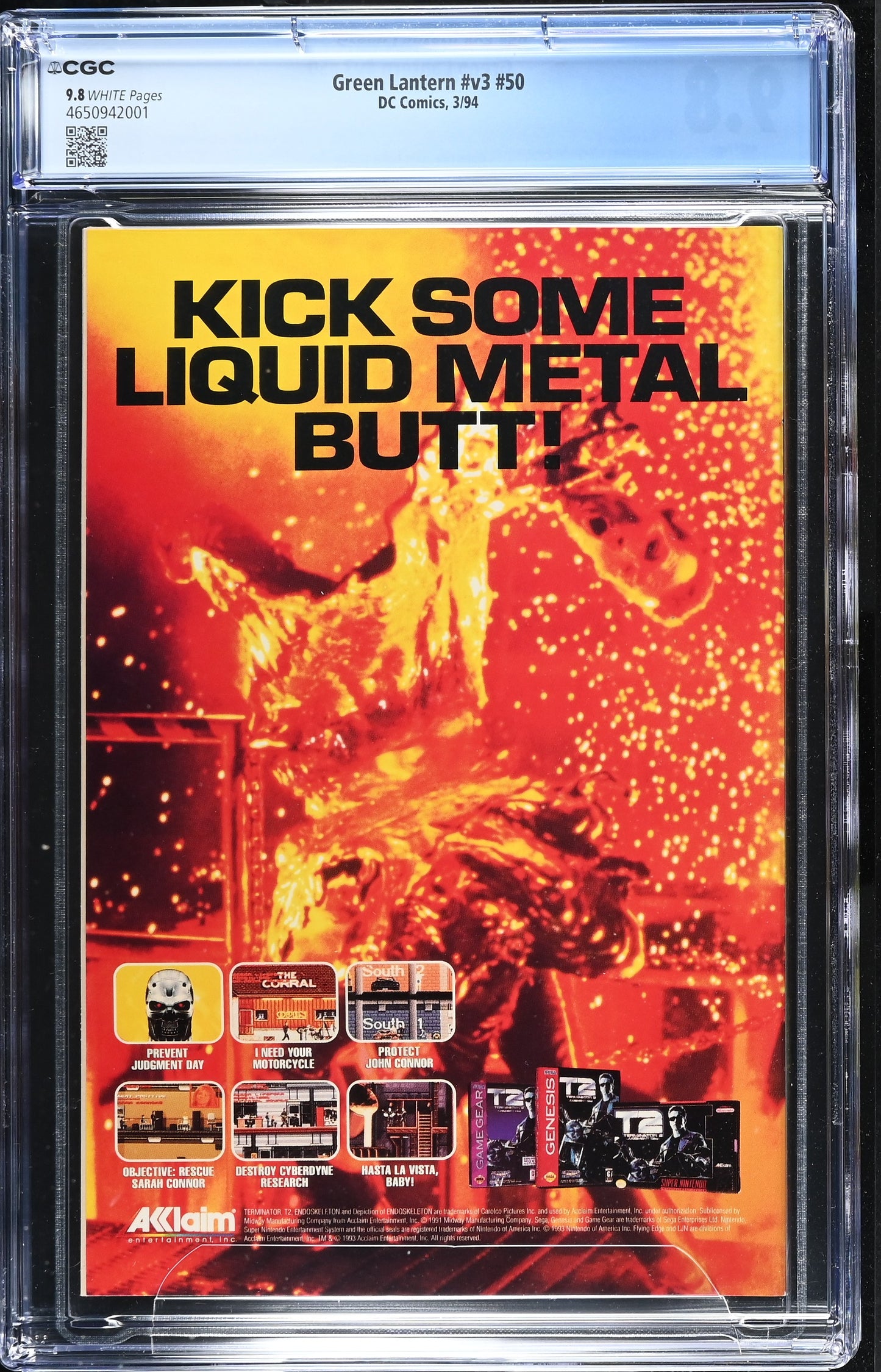 Green Lantern 50 - CGC 9.8 - 1st Appearance Kyle Rayner as Green Lantern.