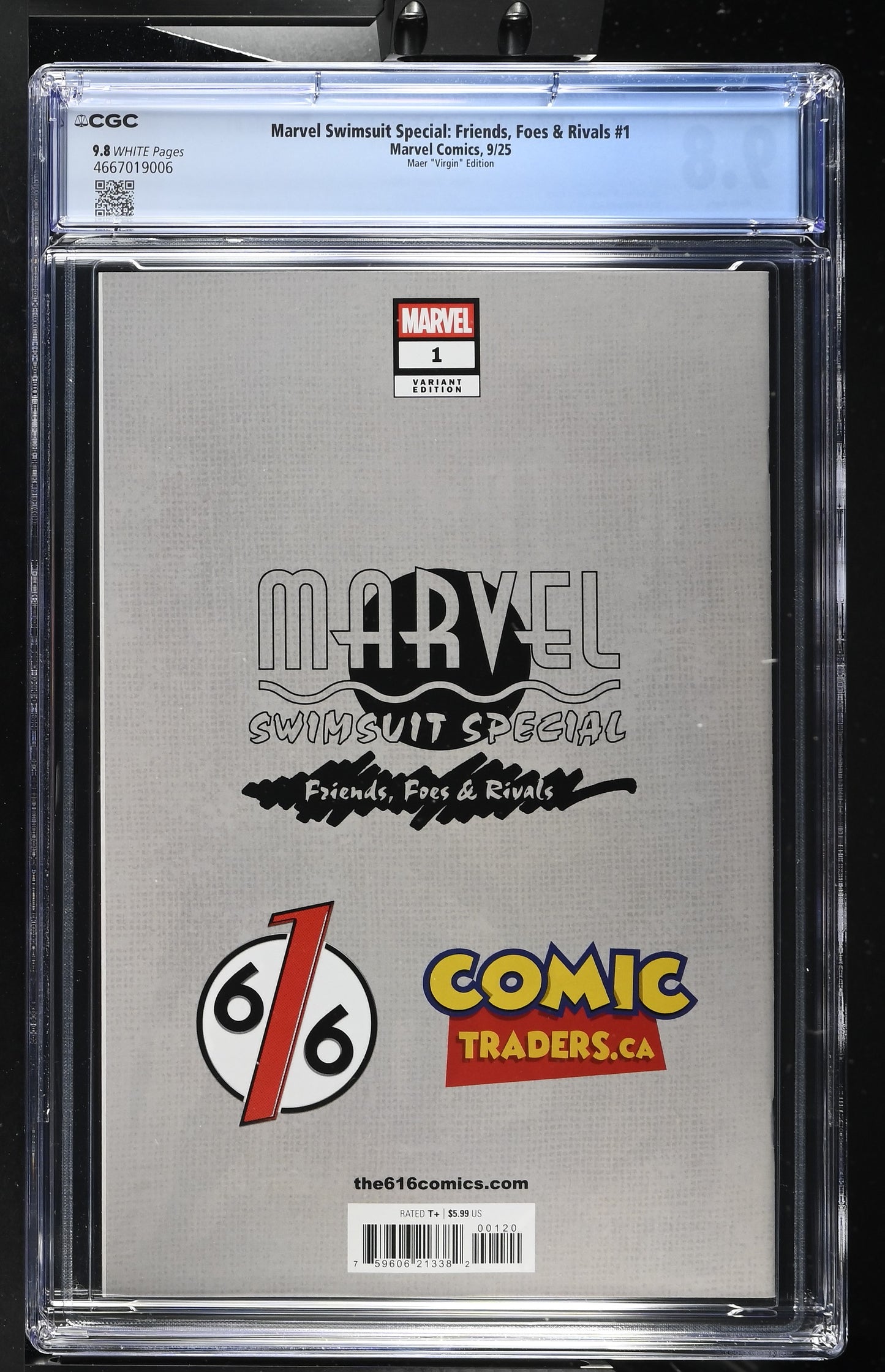 Marvel Swimsuit Special #1 Shannon Maer 616 COMIC VIRGIN CGC 9.8