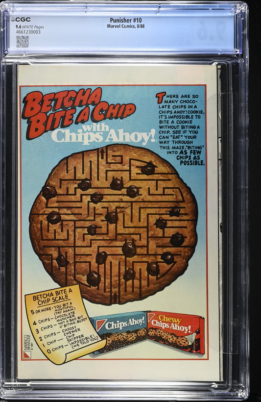 The Punisher #10 CGC 9.6 (Marvel Comics August 1988)