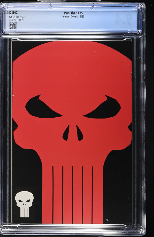 Marvel Comics: Punisher #75- Embossed Foil Cover (1993) CGC 9.4