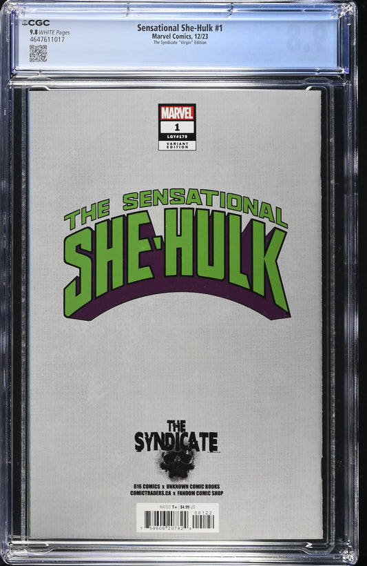 Sensational She Hulk 1 CGC 9.8