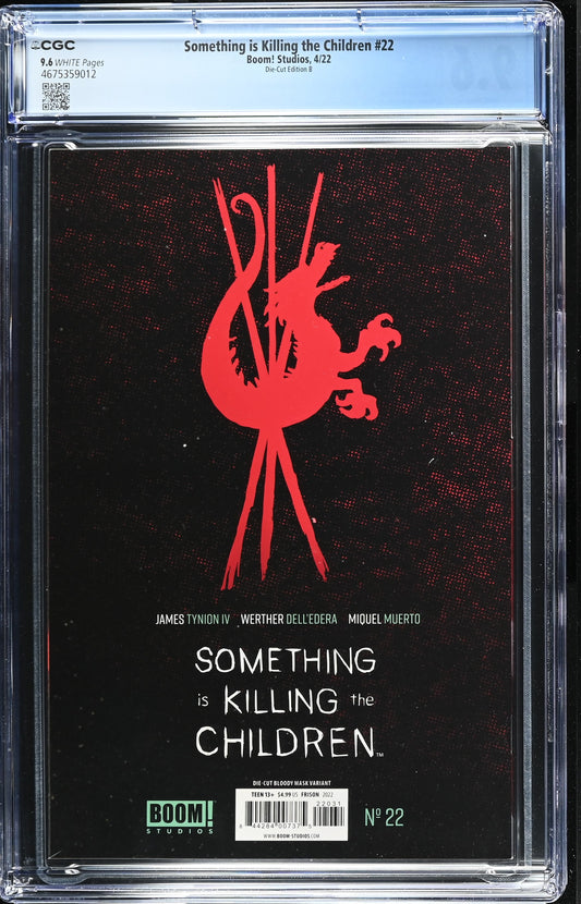 Something is Killing the Children 22 4/22 Boom! Studios Die-Cut Edition B CGC 9.6