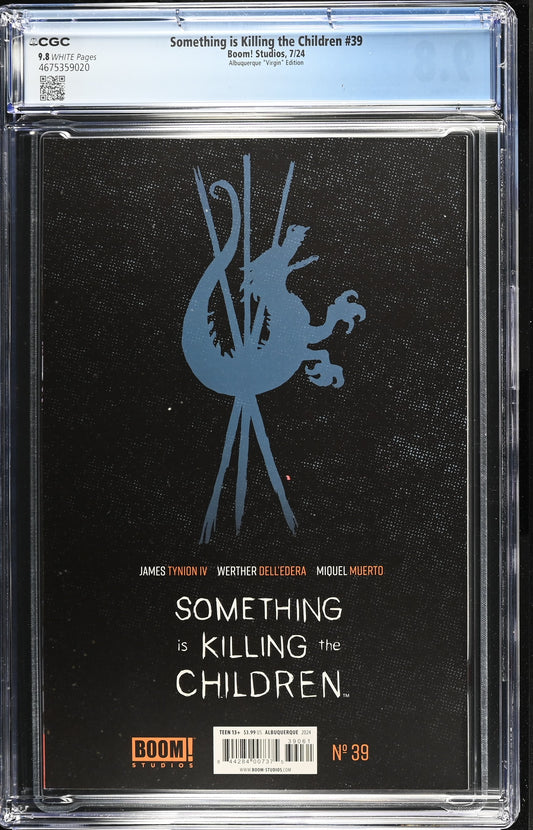 Something is Killing the Children 39 CGC 9.8 7/24 Boom! Studios Albuquerque "Virgin"