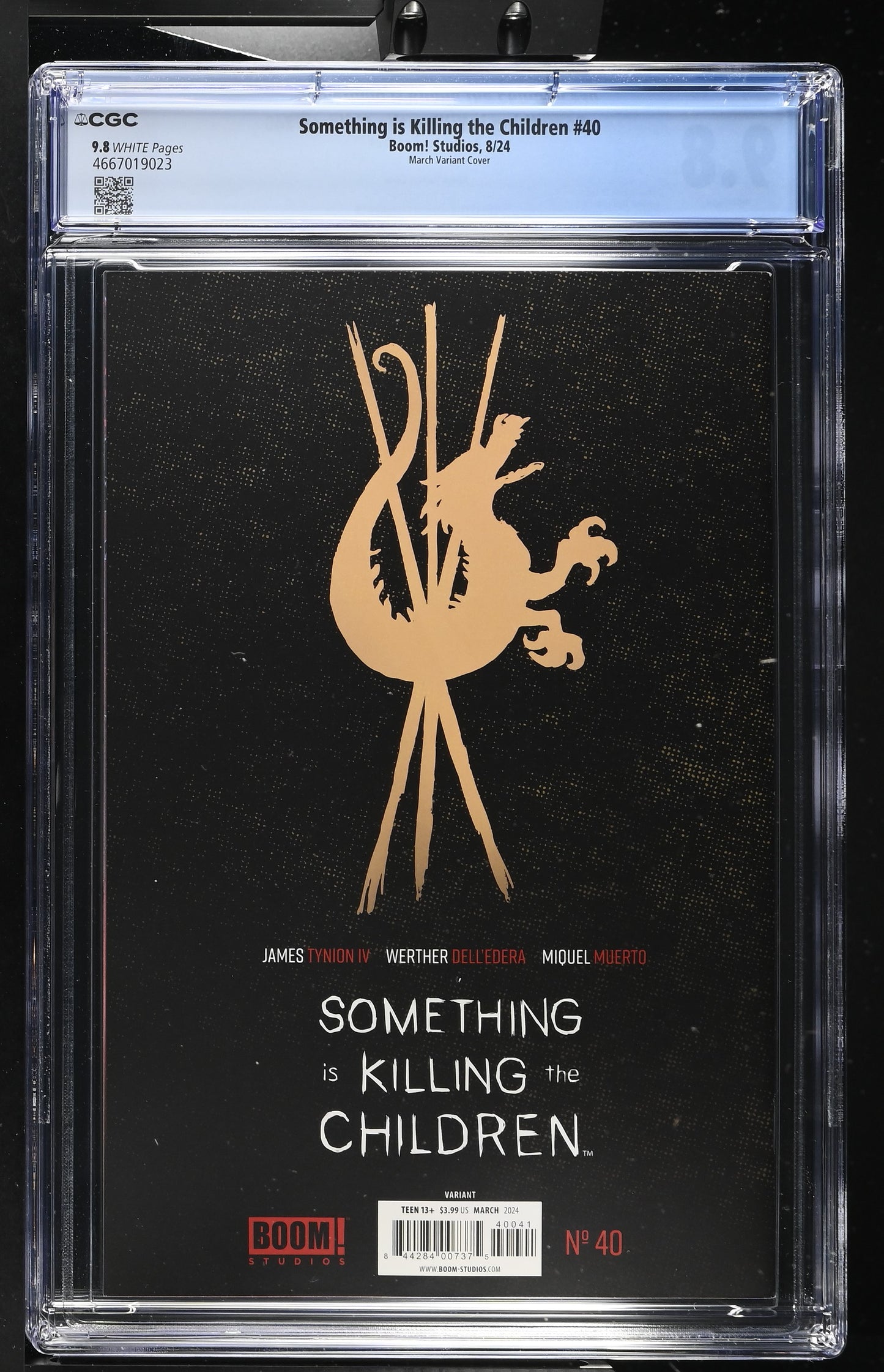 Something is Killing the Children #40 Guillem March Virgin Variant CGC 9.8