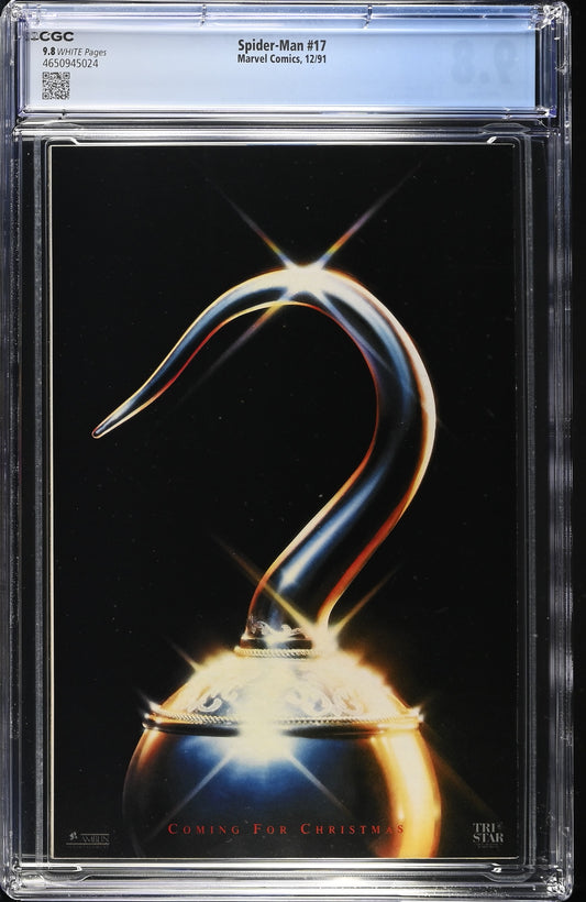 Spider-Man 17 CGC 9.8 White (Classic Thanos & Infinity Gauntlet Cover)