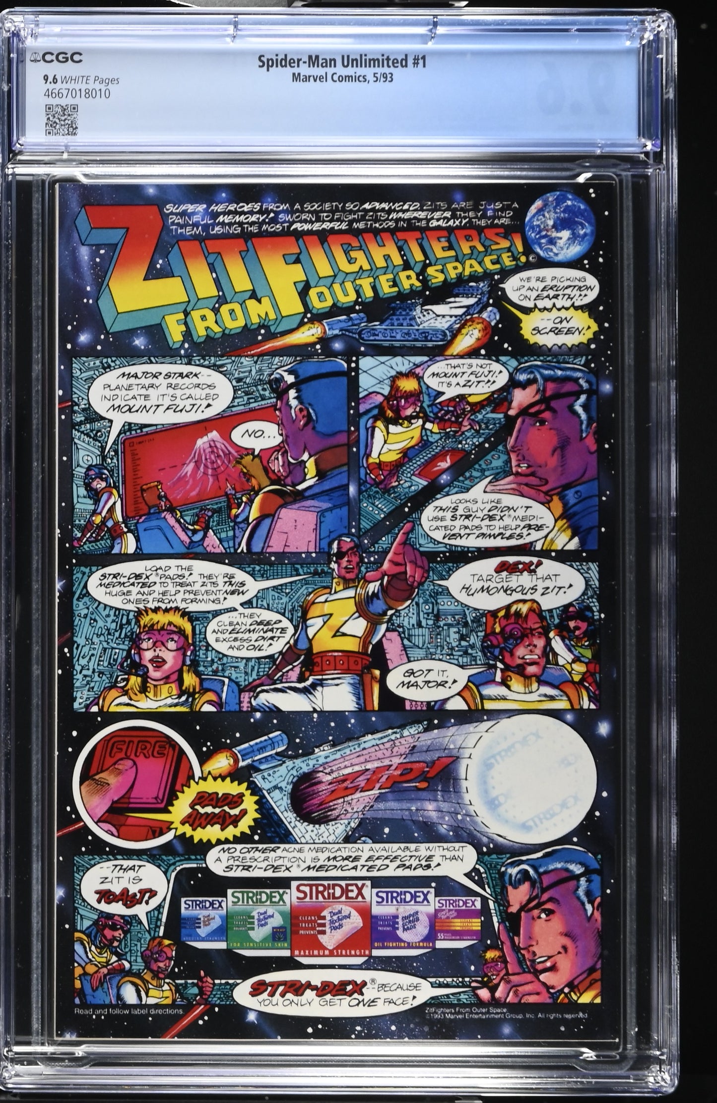 Spider-Man Unlimited #1 (1993) CGC 9.6 - Maximum Carnage Storyline