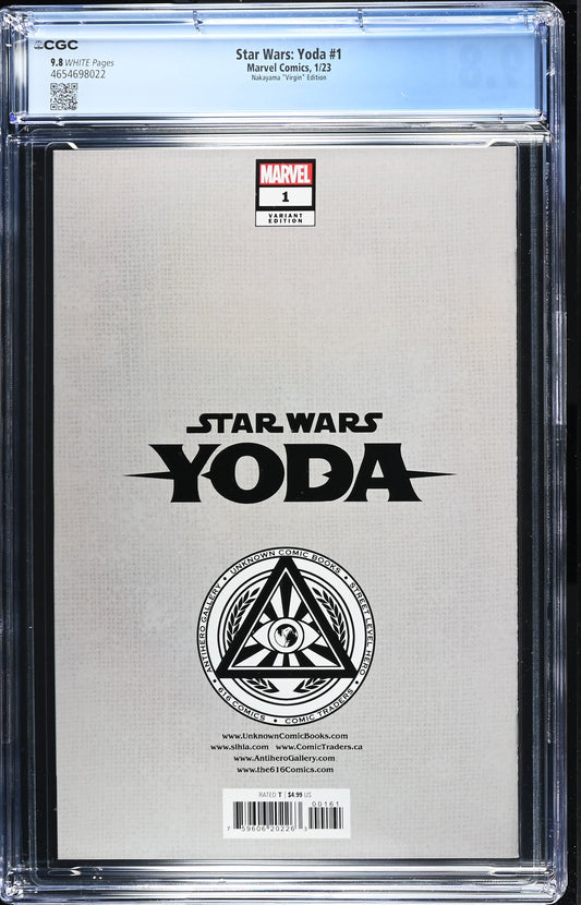 Star Wars Yoda #1 Nakayama Virgin Variant CGC 9.8 (2023)