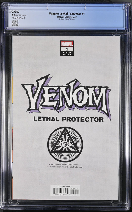 Marvel Venom: Lethal Protector #1 ~Tyler Kirkham Virgin Cover CGC 9.8