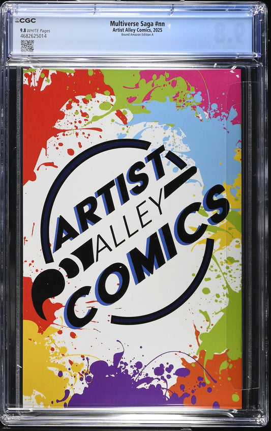 Artist Alley Multiverse Saga Wonder Woman Bound Virgin Dhaxina CGC 9.8