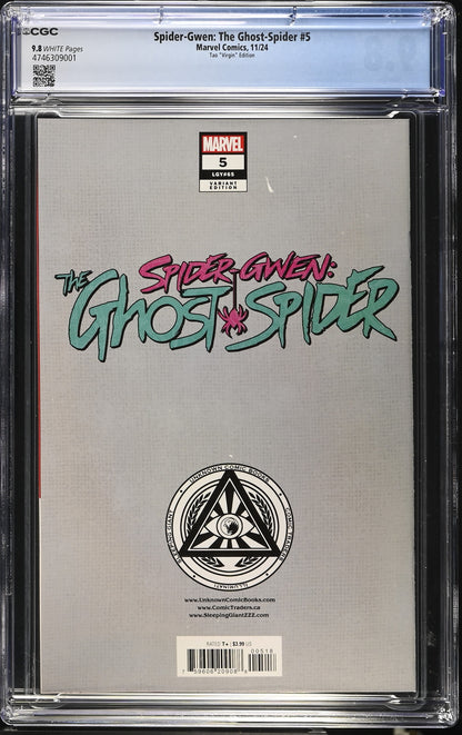 Spider-Gwen: The Ghost-Spider #5 CGC Tao "Virgin" Edition