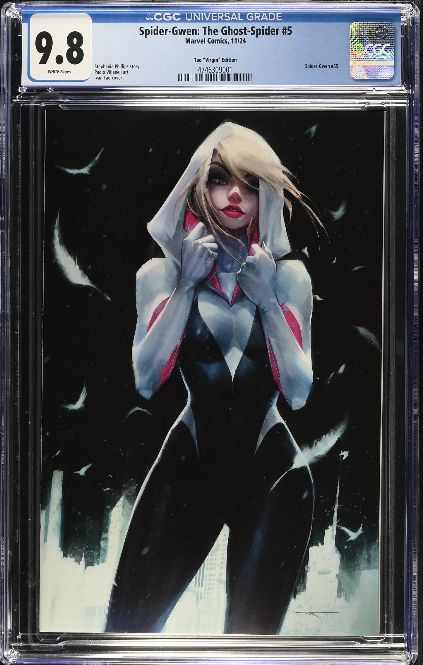 Spider-Gwen: The Ghost-Spider #5 CGC Tao "Virgin" Edition