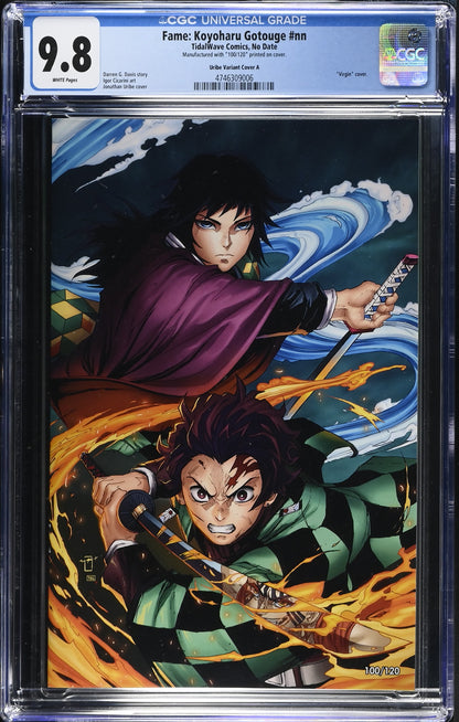 Fame: Koyoharu Gotouge CGC 9.8 Uribe Variant Cover A