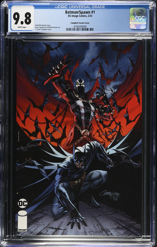 Batman/Spawn #1 CGC 9.8 Campbell Variant Cover