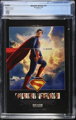 Absolute Batman #10 CGC 9.8 Fourth Printing