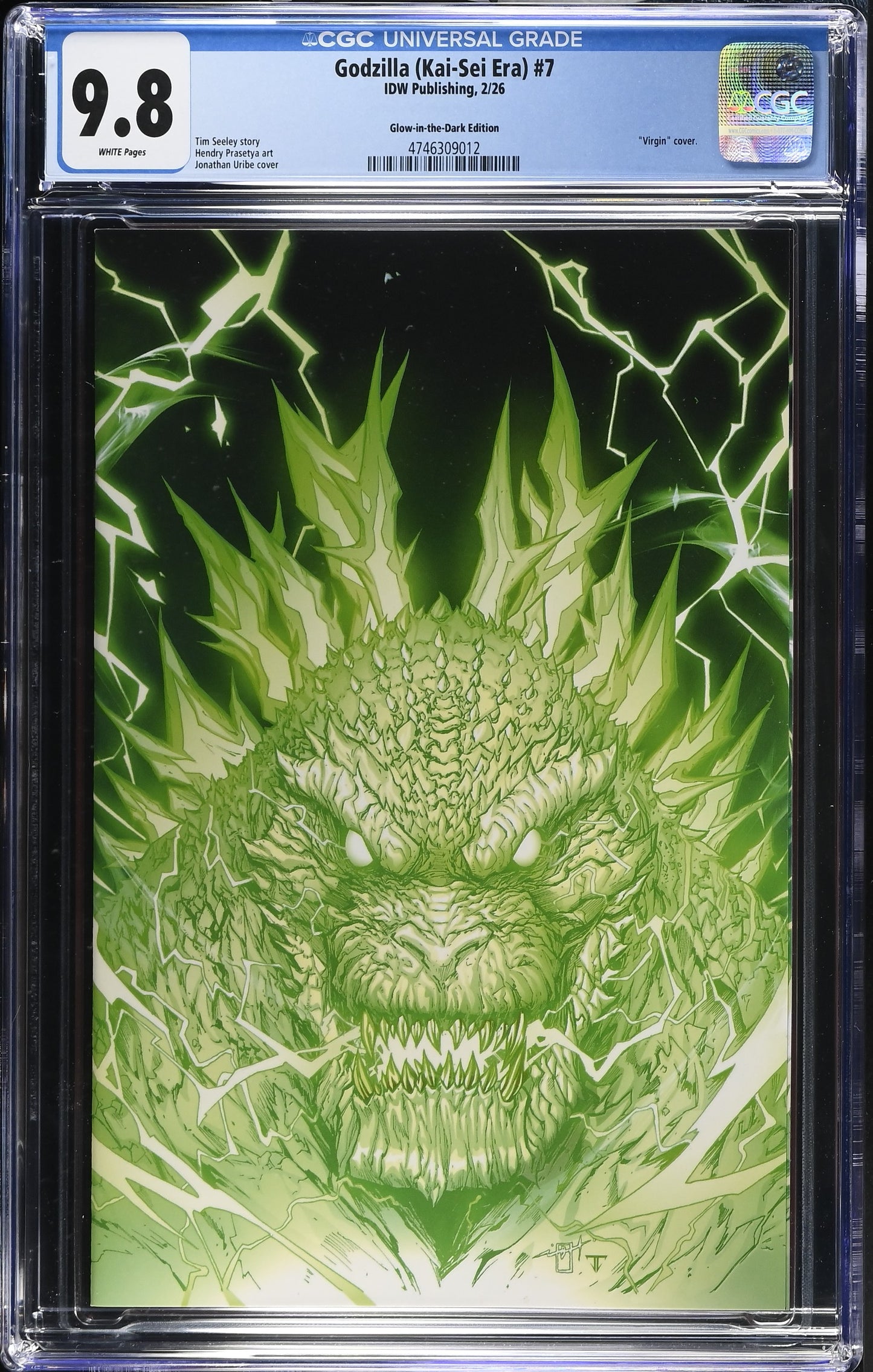 Godzilla (Kai-Sei Era) #7 CGC 9.8 Glow-in-the-Dark Edition