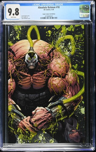Absolute Batman #18 - Comic Traders / Tyler Kirkham Virgin Edition B - CGC 9.8