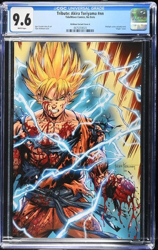 Tribute: Akira Toriyama CGC 9.6 TidalWave Comics Kirkham Variant Cover A