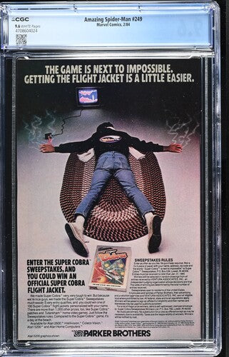 Amazing Spider-Man #249 Hobgoblin vs Kingpin 1984 Green Goblin BYRNE-c CGC 9.6