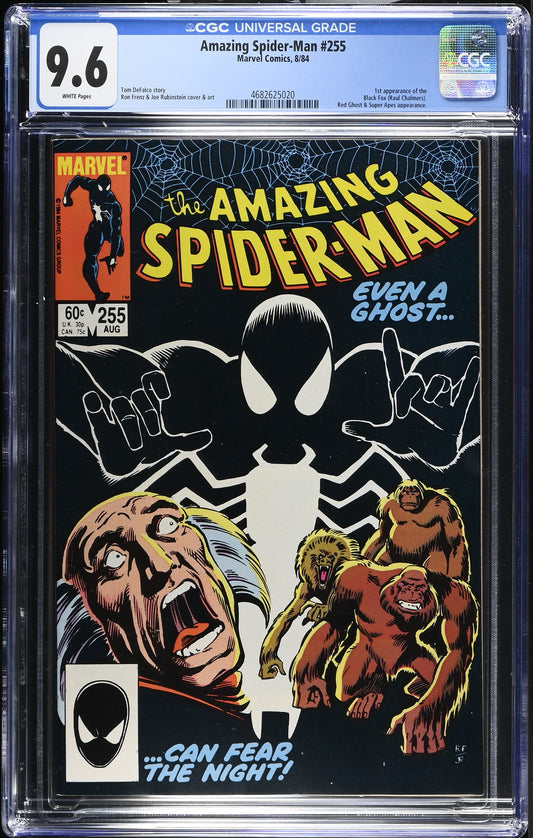 Amazing Spider-Man 255 8/84 Marvel Comics CGC 9.6