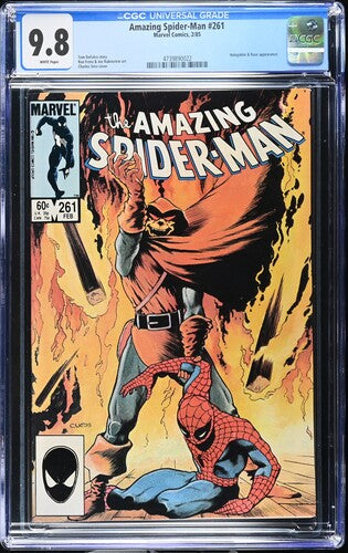 Amazing Spider-Man #261 CGC 9.8 with White Pages Hobgoblin and Rose appearance