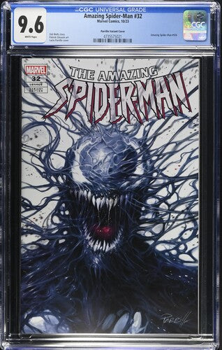 The Amazing Spider-Man #32 (926) Cgc 9.6 Parillo Varaint Graded Comic