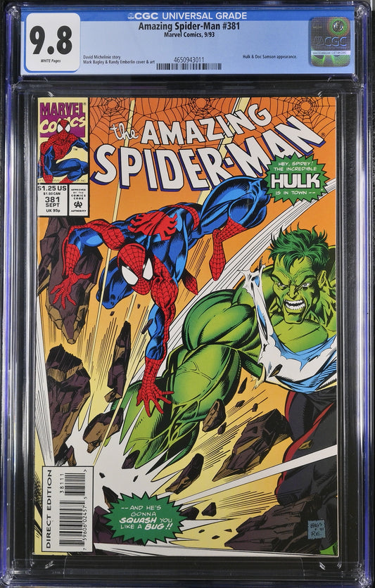 Amazing Spider-Man 381 CGC 9.8