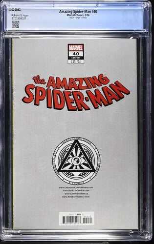 Amazing Spider-Man #40 CGC 9.8 Szerdy "Virgin" Ed. Black Cat Excl